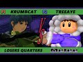 S@X 441 Losers Quarters - KrumbCat (Marth) Vs. Treeaye (Ice Climbers) Smash Melee - SSBM