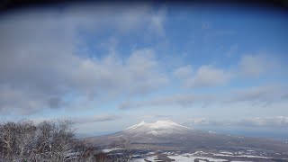 2024年12月30日（月）- 4度 晴れ ❄50ｃｍ 降雪無し＜函館七飯スノーパークにて＞（３日ぶりの滑降）未圧雪チャンピョンコース開放