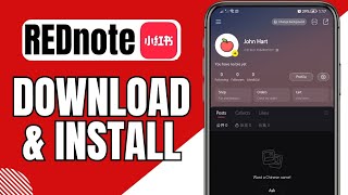 How To Download And Install REDnote app