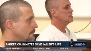 Parker County inmates save jailer's life - News