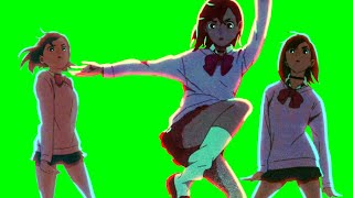 【Momo Ayase】Green Screen - Anime Girl Dance【Dandadan】GB素材 No 87