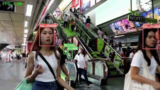 AI Based Face Mask Detection | Mask & No-Mask Monitoring System | Safety Monitoring