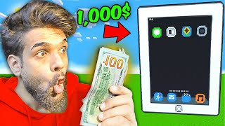 اي شي تبنيه في ماين كرافت اشتريه لك ! 😱💵🔥 ( الجزء الثالث )