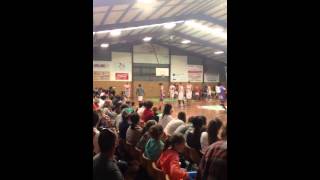 Jahii Carson - Warm up dunk - NBL Hawks vs Kings - 2014 Season - Slam Jam - ex. NBA Player