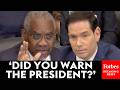 'These Are Basic Questions': Gregory Meeks Grills Marco Rubio Over Advice Given To Trump About Iran
