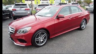 *SOLD* 2014 Mercedes-Benz E350 Sport Walkaround, Start up, Tour and Overview