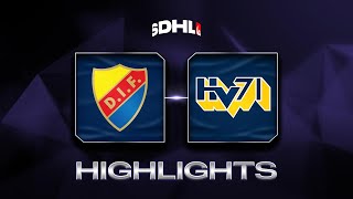 Djurgården Hockey vs. HV71 - Game Highlights