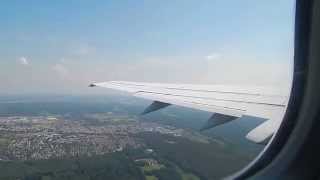 Powerful Takeoff Lufthansa b737-500 Frankfurt