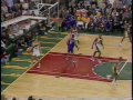 1998 lakers @ sonics 1st half