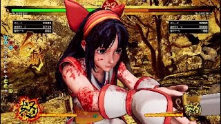 新作 サムライスピリッツ ナコルル コンボ 体験版 [SAMURAI SPIRITS Nakoruru Combo Video Demo]