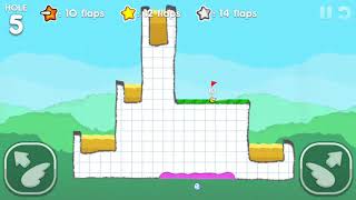 Flappy Golf 2 GRAPH LAND HOLE 1-9 Superstar Walkthrough