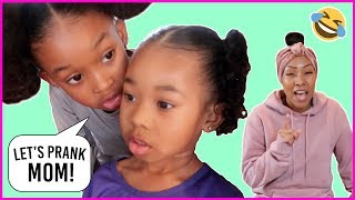 Let's Prank Mommy | Pretend Play