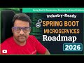 Spring Boot and Microservices Developer Roadmap 2026 | Complete Java Backend Roadmap for 2026