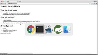 How to use Java thread dumps