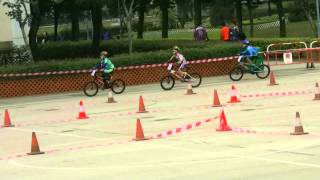 PLKCTSL陳守仁小學NickYip2014-3-16全港醒目仔單車大賽Race4(男子9歲初賽)