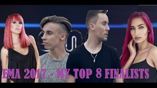 Eurovision Slovenia 2017: EMA-Top 8 Finalists