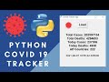 Build a COVID 19 Tracker Using Python With Live Updates 😷