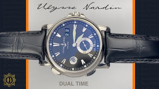 Ulysse Nardin GMT Big Date Black Dial 243-55/92