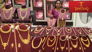 Light Weight Haram \u0026 Necklace Tanishq Light Wedding Sets from 6 Savaran