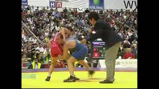 Бесик Кудухов (осет) vs Василий Федоришин (укр) красивый уход и бросок Amazing skill wrestling