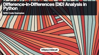 Exploring Differences in Differences: A Statistical Analysis Approach in Python