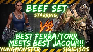 BEEF SET ft. Yungmonster vs Sigidisos | BEST FERRA/TORR MEETS BEST JACQUI!!!