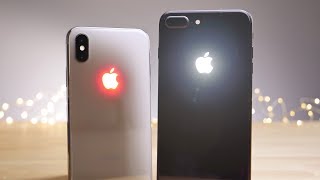 Glowing Apple Logo on iPhone X \u0026 8 Plus! Sexiest Mod Ever