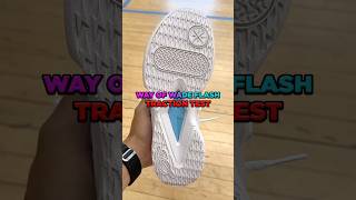 Way of Wade Flash Traction Test! ⚡️ #basketballshoes #wayofwade #dwyanewade #ballislife