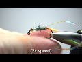 tying the blowtorch euro nymph fly pattern