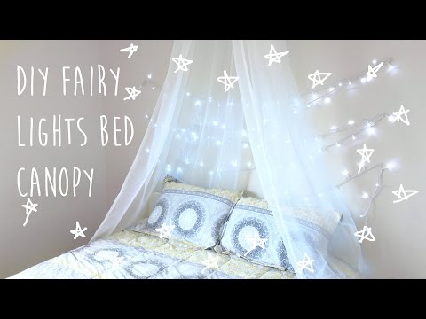 How To Make Tumblr Bed Curtain Lights Romantic Decor Tumblr