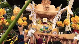 平成29年灘のけんか祭り 宇佐崎宮入り