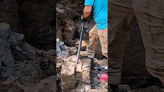 Mining for Herkimer Diamonds ⛏️💎 in New York #shorts