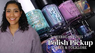 February 2025 Polish Pickup │ Folklore and Fables │ Live Swatch and Review │ Polish with Rae