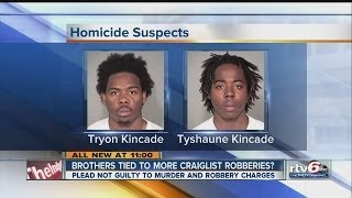 Brothers tied to more Craigslist robberies?