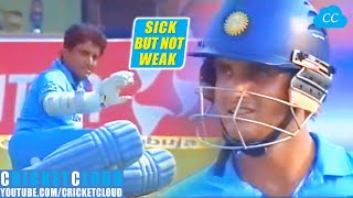 Sourav Ganguly Retired Hurt then Come Back with Fire | INDvSL 2007 !!