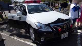 【座ってみた】岡山県警のクラウンパトカー