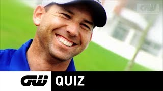 GW Quiz: with Sergio Garcia
