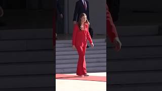 Princess Leonor Ramp Walk in High Heels #GiGiHadid #Kendall #Bella #Yasmin #Rashmika Kylie Alessanda