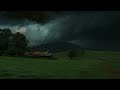 the scary storm is approaching your farm high winds and thunder 11 hours of relaxation