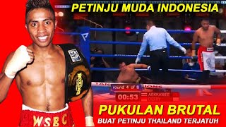 🔴 LIVE PEREBUTAN SABUK JUARA ~ PETINJU MUDA POTENSIAL INDONESIA BUAT PETINJU THAILAND TERKAPAR