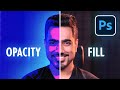 Opacity vs Fill - Photoshop for Beginners | Lesson 3