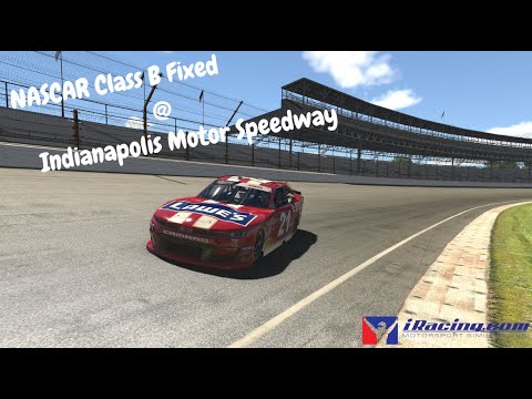 Battle From The Back - IRacing NASCAR Class B Fixed At Indianapolis ...