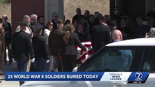Service members who lost their lives on D-Day laid to rest in Omaha