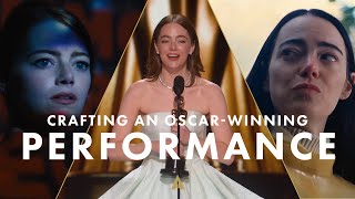 Emma Stone as 'Mia' (La La Land) & 'Bella Baxter' (Poor Things) | Crafting Oscar