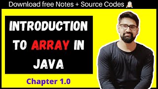 Array Chapter 1 – Introduction to Array in Java by Code Spark || Code Spark