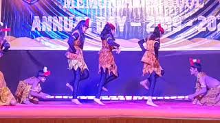 adivashi dance | SHRI HASHU ADVANI MEMORIAL  SCHOOL| annual day2019-20 | DAZZLE DANCE STUDIO