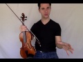 how to bow arco on the violin