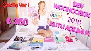 OKULA DÖNÜŞ 2018: DEV WOOHOOBOX KUTUSU AÇILIMI !!! + ÇEKİLİŞ ! -Elif Ay