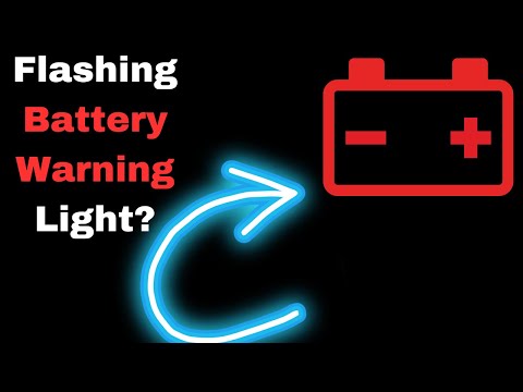 How do you fix a blinking battery light?