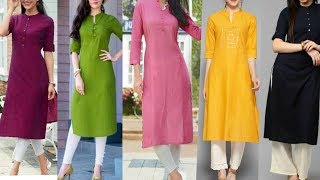 50 Colour Combination Ideas  //for kurtis//with white plazzo/ leggings/ pants/ trousers